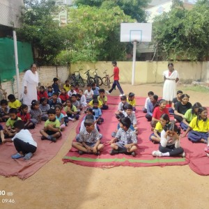 Yoga Day 2024 - Kairali Vidya Bhavan, Hyderabad